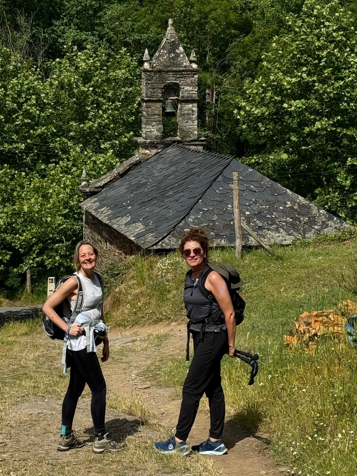 On the Camino trail